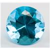 Image 1 : 79.15ct Round Cut Blue Indicolite Tourmaline GGL