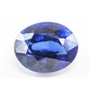 Image 1 : 13.80ct Oval Cut Blue Natural Sapphire GGL