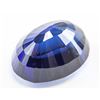 Image 3 : 13.80ct Oval Cut Blue Natural Sapphire GGL