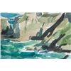 Image 3 : Kyffin Williams Welsh Watercolor on Paper