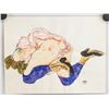 Image 2 : Egon Schiele Austrian Modernist Watercolor Paper