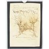 Image 2 : Vincent Van Gogh Dutch Ink on Paper Sketch