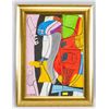 Image 2 : Le Corbusier Swiss Acrylic on Canvas