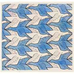 M. C. Escher Dutch Signed Lithograph 3/200