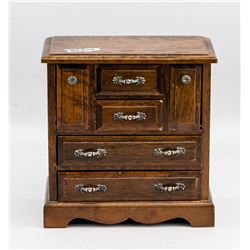 Chinese Wood Jewelry Box