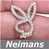 Image 1 : USGL Certified 1.00 ct Apatite & Diamond Ring 14kt Gold