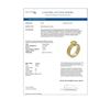 Image 4 : 1.5 ctw Fancy Yellow Diamond Ring 18K Yellow Gold - REF-469R3K