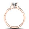 Image 3 : 1.37 ctw Certified VS/SI Diamond Solitaire Ring 14k Rose Gold - REF-203H3R