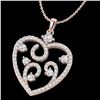Image 2 : 1.15 ctw Micro Pave VS/SI Diamond Designer Designer 14k Rose Gold - REF-118A2N