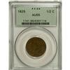 Image 1 : 1825 1/2 C AU55 PCGS. PCGS Population (10/67). NGC