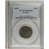 Image 1 : 1828 1/2 C 13 Stars MS63 Brown PCGS. PCGS Populati