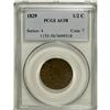 Image 3 : 1829 1/2 C AU58 PCGS. PCGS Population (20/81). NGC Cen