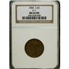 Image 1 : 1854 1/2 C MS62 Brown NGC. C-1. NGC Census: (132/4