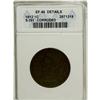 Image 1 : 1812 1C Small Date--Corroded--ANACS. XF45 Details. NGC