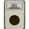 Image 1 : 1830 1C Large Letters AU53 NGC. NGC Census: (10/11