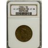 Image 1 : 1831 1C Large Letters MS61 Brown NGC. NGC Census: (28/