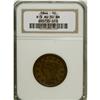 Image 1 : 1844 1C AU50 NGC. N-5. NGC Census: (8/186). PCGS P