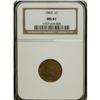 Image 1 : 1863 1C MS61 NGC. NGC Census: (146/2574). PCGS Pop