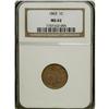 Image 1 : 1863 1C MS62 NGC. NGC Census: (440/2134). PCGS Pop
