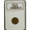 Image 1 : 1867 1C MS63 Brown NGC. NGC Census: (78/190). PCGS