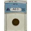 Image 1 : 1877 1C AG3 ANACS. NGC Census: (0/1626). PCGS Populati