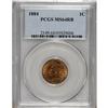 Image 1 : 1884 1C MS64 Red and Brown PCGS. PCGS Population (