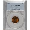 Image 1 : 1895 1C MS64 Red and Brown PCGS. PCGS Population (