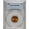 Image 1 : 1902 1C MS64 Red PCGS. PCGS Population (219/172).