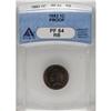 Image 1 : 1883 1C PR64 Red and Brown ANACS. NGC Census: (70/