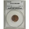 Image 1 : 1913-D 1C MS64 Red and Brown PCGS. PCGS Population