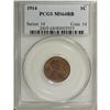 Image 1 : 1914 1C MS64RB PCGS; 1915 MS64BN PCGS and a 1918 MS64R