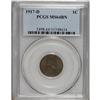 Image 1 : 1917-D 1C MS64 Brown PCGS. PCGS Population (25/3).