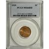 Image 1 : 1919 1C MS66 Red PCGS. PCGS Population (207/69). N
