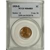 Image 1 : 1929-D 1C MS64RD PCGS and a 1930 MS66RD PCGS.