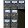 1934 1C MS66RD PCGS; 1936-D MS66RD PCGS; 1937 MS66RD P