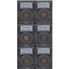 1935-S 1C MS64RD PCGS; 1936 MS66RD PCGS; 1936-S MS65RD