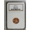 Image 1 : 1966 1C MS67 Red NGC. NGC Census: (26/0). PCGS Pop
