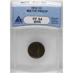 1912 1C PR64 Brown ANACS. NGC Census: (41/36). PCGS Po