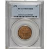 Image 1 : 1870 2C MS64 Red and Brown PCGS. PCGS Population (