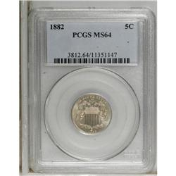 1882 5C MS64 PCGS. PCGS Population (324/226). NGC