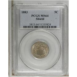 1883 5C MS64 PCGS. PCGS Population (405/303). NGC
