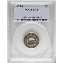 1879/8 5C PR64 PCGS. PCGS Population (113/273). NG