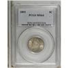 Image 1 : 1893 5C MS64 PCGS. PCGS Population (168/80). NGC C