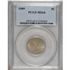 Image 1 : 1909 5C MS64 PCGS. PCGS Population (150/76). NGC C