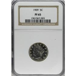 1909 5C PR65 NGC. NGC Census: (650/688). PCGS Popu