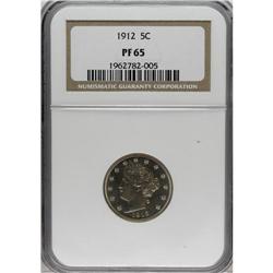 1912 5C PR65 NGC. NGC Census: (248/206). PCGS Popu