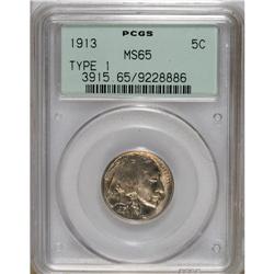 1913 5C Type One MS65 PCGS. PCGS Population (2612/