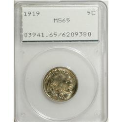 1919 5C MS65 PCGS. PCGS Population (318/126). NGC