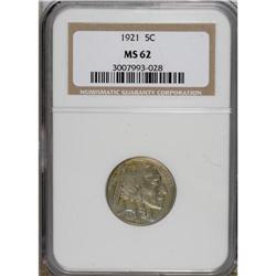 1921 5C MS62 NGC. NGC Census: (76/884). PCGS Popul