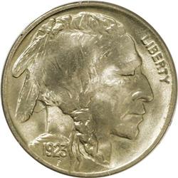 1923 5C MS65 PCGS. PCGS Population (245/114). NGC Cens